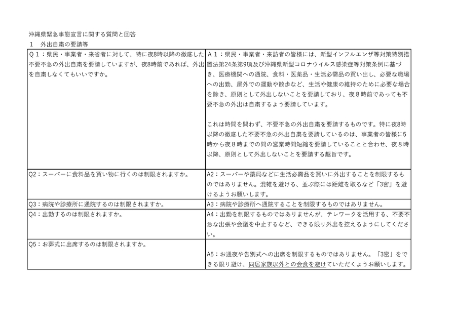沖縄県緊急事態宣言に関する質問と回答について_1.jpg