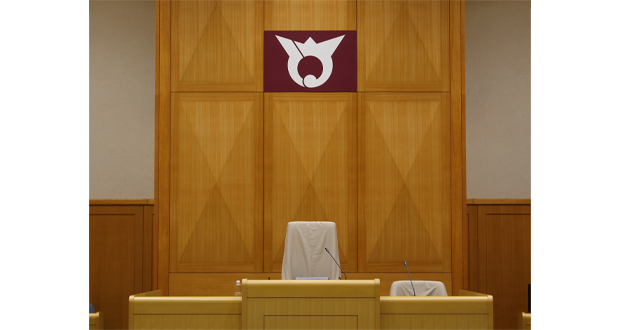 町議会の写真