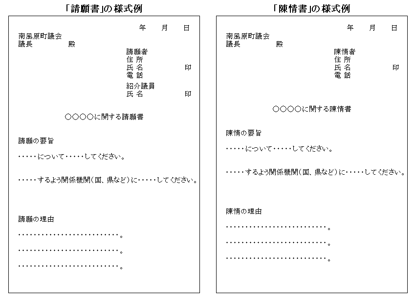 様式例