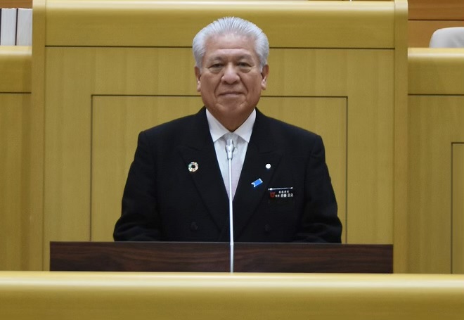 赤嶺正之南風原町長