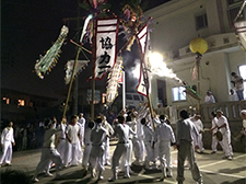 兼城の綱曳きの画像