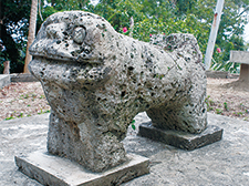 照屋の石獅子Bの画像