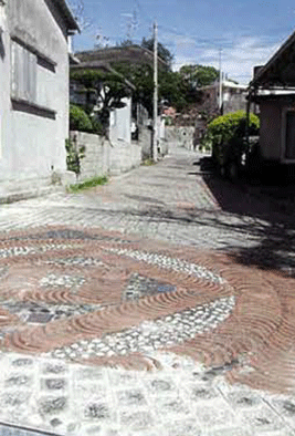 かすりの道・絣の村の画像