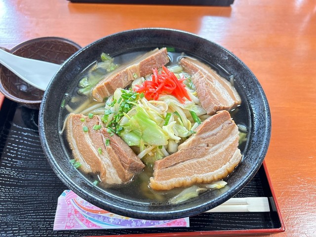 肉そばの画像