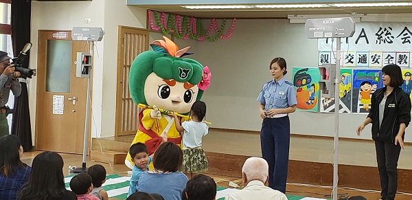 交通安全教室（翔南幼稚園）に行ってきましたの画像3
