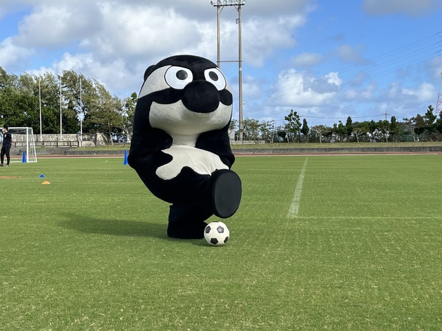 名古屋グランパスキャンプ！サッカー＆チアダンス教室に参加したルンの画像3
