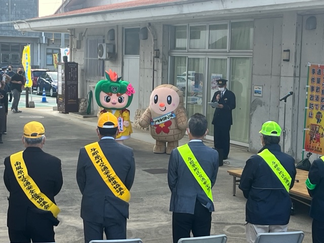 R3年度年末年始交通安全県民運動開始式へ行ってきたルンの画像3