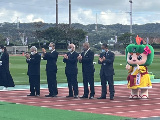 名古屋グランパス2022春季キャンプ歓迎セレモニーに行ったルンの画像2