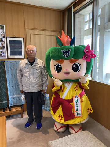 農家さんと2