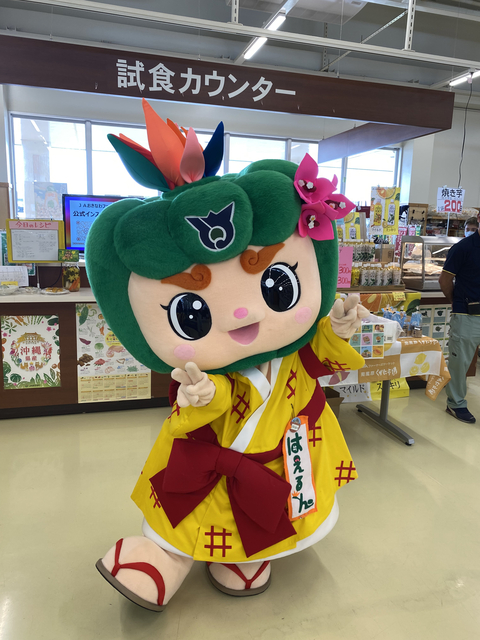 かぼちゃの販促のお手伝いをしたルンの画像3