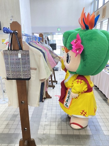 琉球絣の展示販売会の画像3