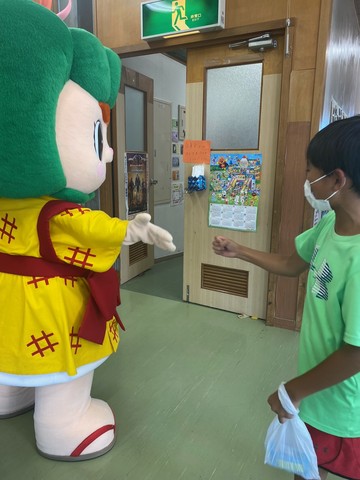 本部児童館で夏祭りしてきたルンの画像2