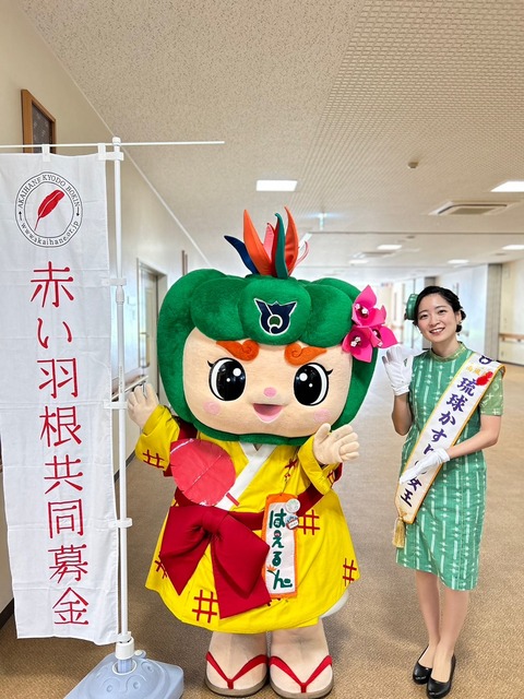 赤い羽根共同募金の画像