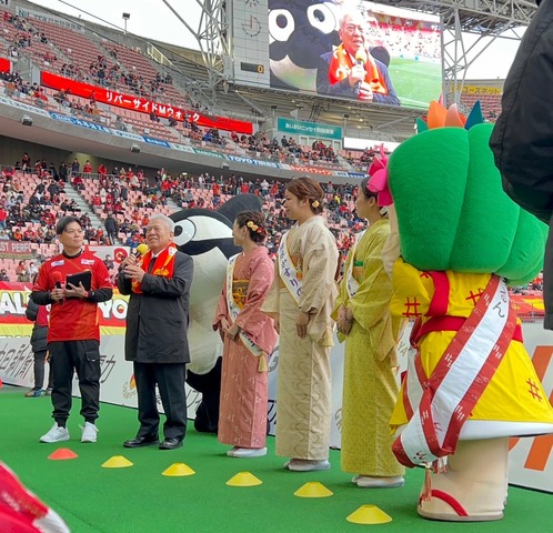 ピッチでのPRタイムの画像