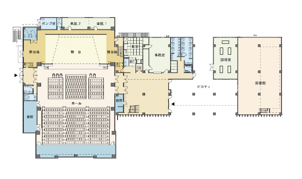 見取図（1F）