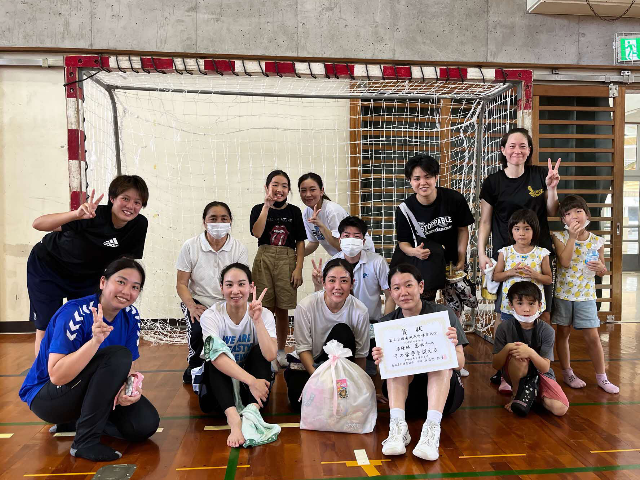 R4_ハンドボール女子　準優勝