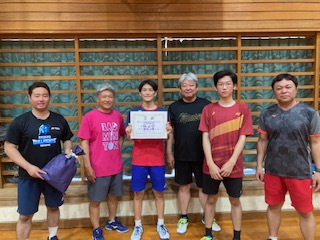 R5_男子バドミントン2位