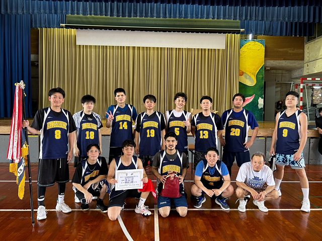 バスケット男子　優勝