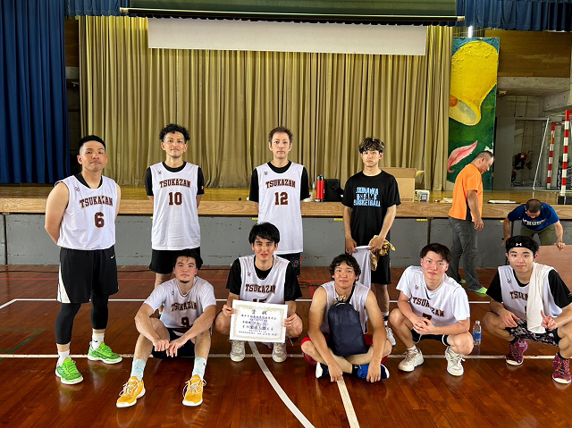 バスケット男子　準優勝
