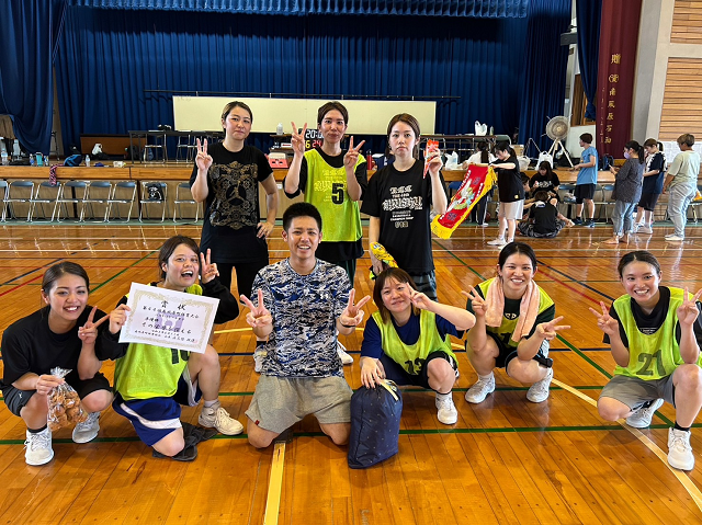 バスケット女子　準優勝
