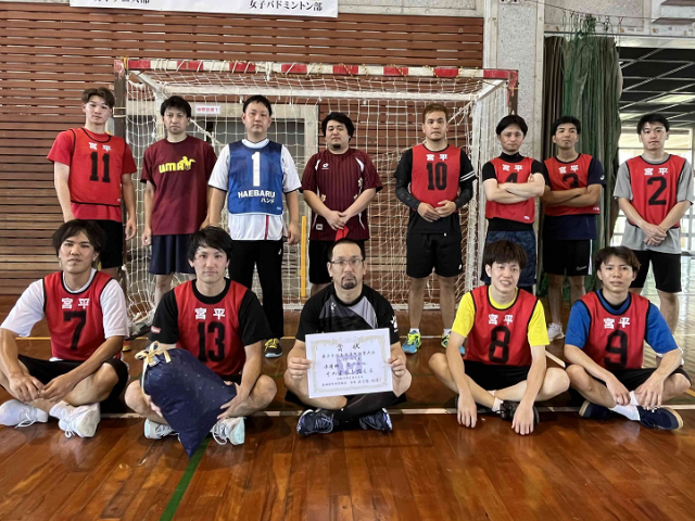 男子 準優勝　宮平