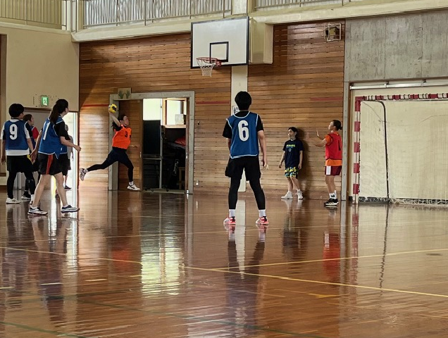 女子　試合中