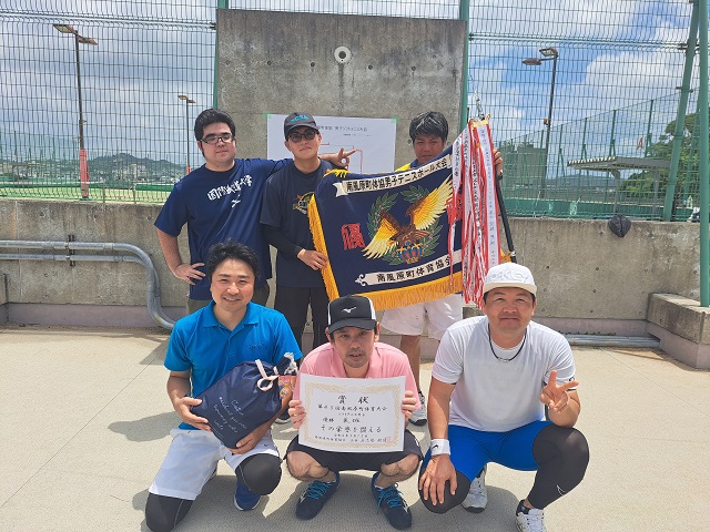 R6 ソフトテニス 優勝 兼城