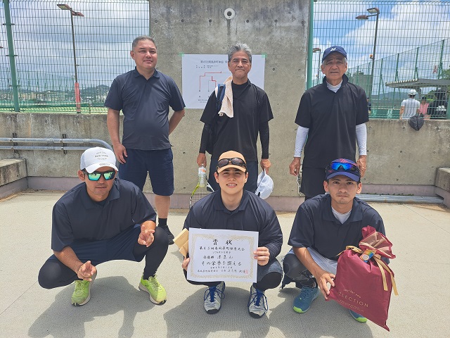 R6 ソフトテニス 準優勝 津嘉山