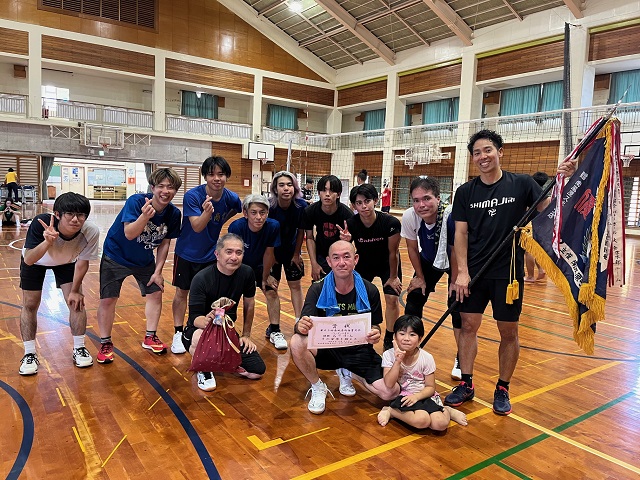 男子優勝　宮平