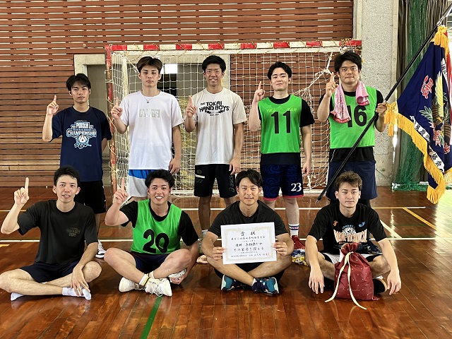 男子優勝　与那覇