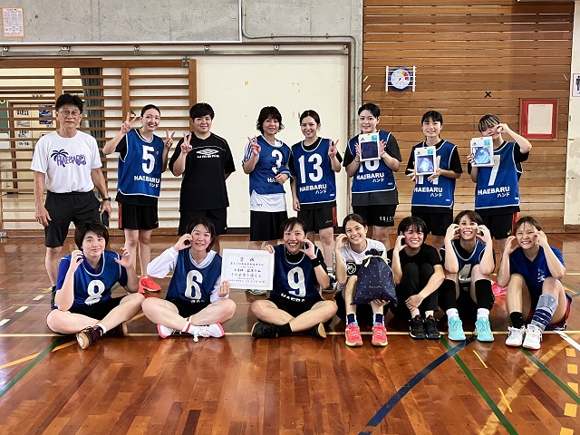 女子準優勝　宮平