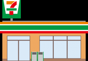 コンビニのイラスト