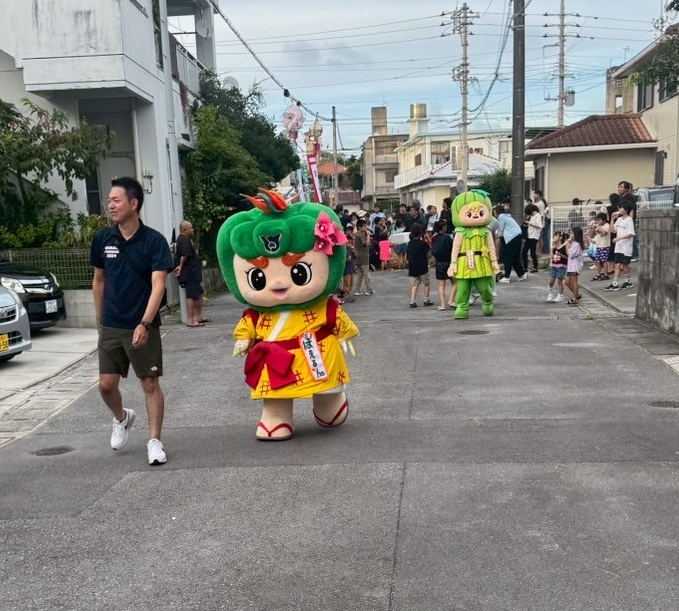 綱曳きの様子