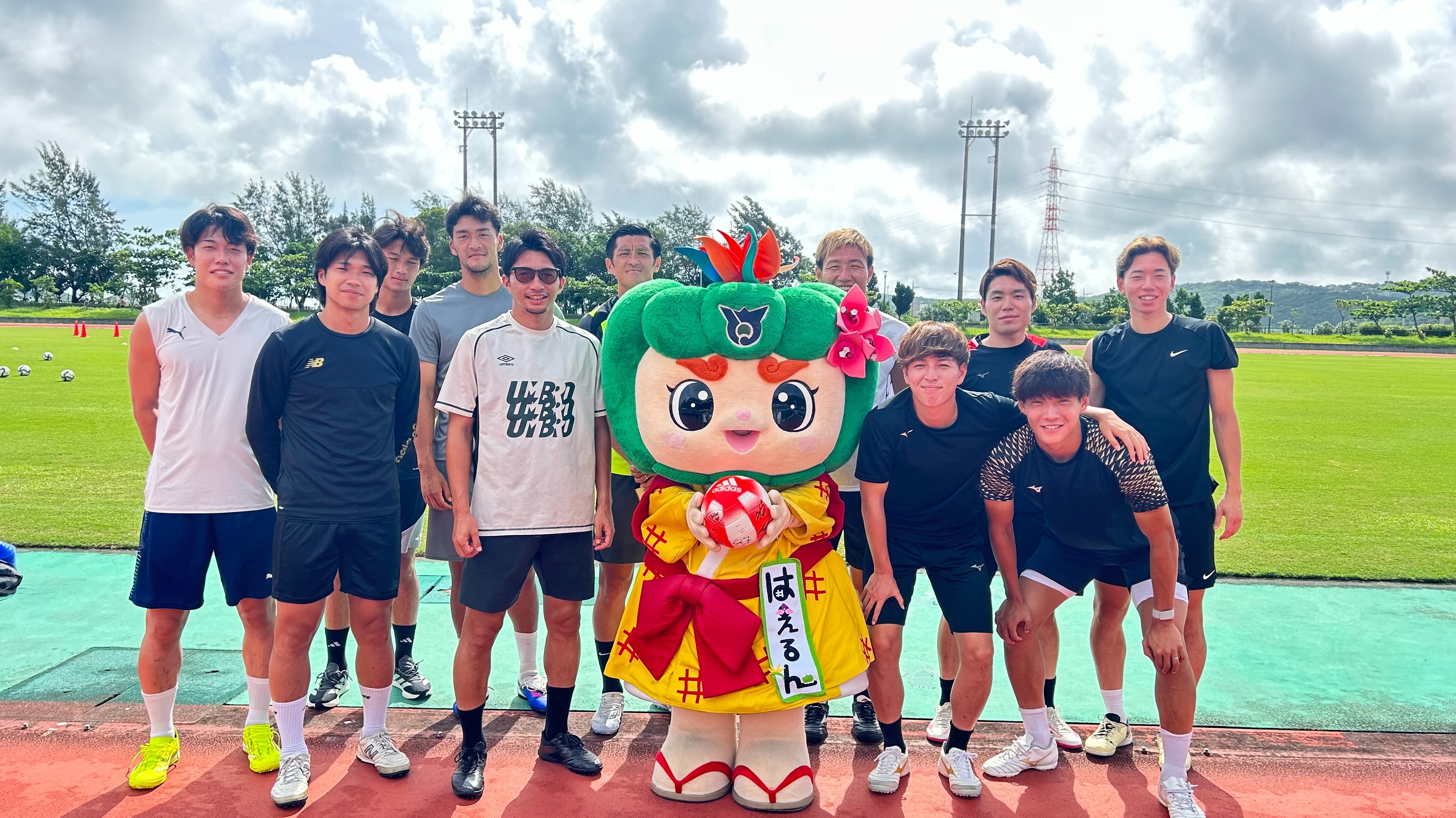 選手のみなさんと