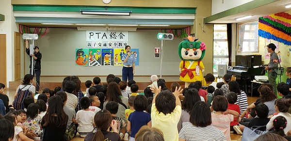 交通安全教室（翔南幼稚園）に行ってきましたの画像1
