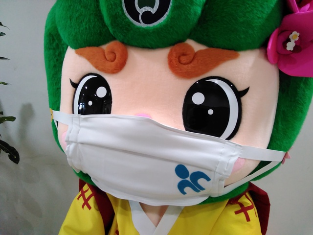 はえるん特注マスクを作ってもらったルンの画像1