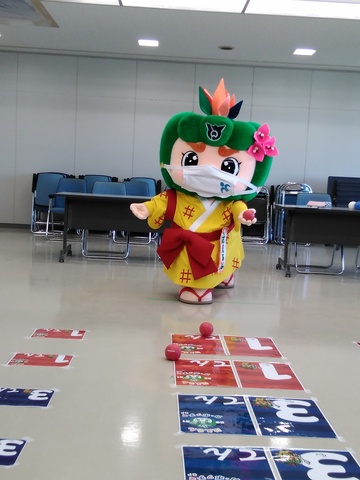 はえるん か・ボッチャグランプリに参加したルンの画像1