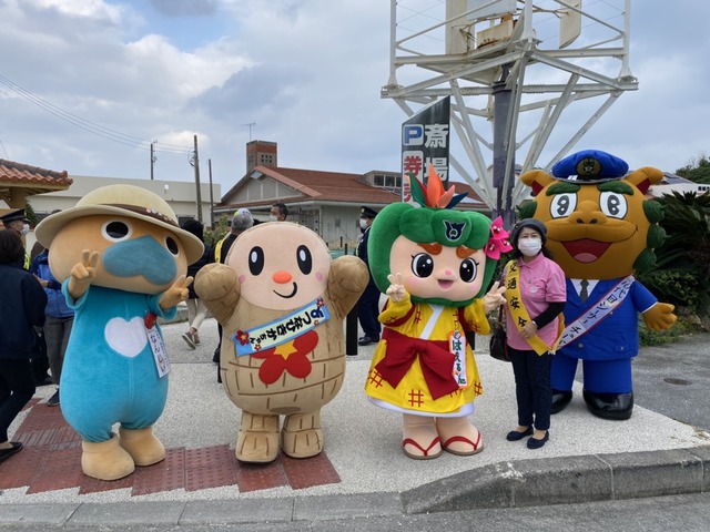 R3年度年末年始交通安全県民運動開始式へ行ってきたルンの画像1