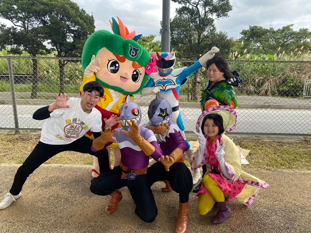 ぷち青空イベントヒーローのまちはえばるに行ったルンの画像1