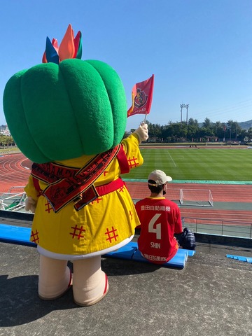 名古屋グランパスキャンプの練習試合の画像1