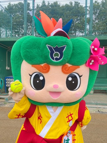 ソフトボールチームReverta歓迎式に行ったルンの画像1