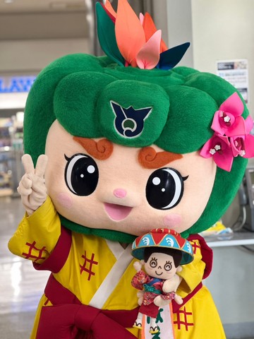 那覇空港でお出迎えしたルンの画像1