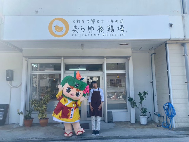 美ら卵養鶏場 喜屋武店前の画像