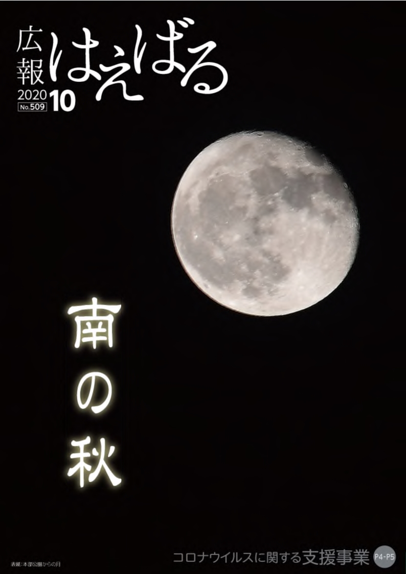 『広報はえばる』2020年10月号の画像