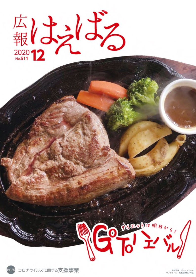 『広報はえばる』2020年12月号の画像