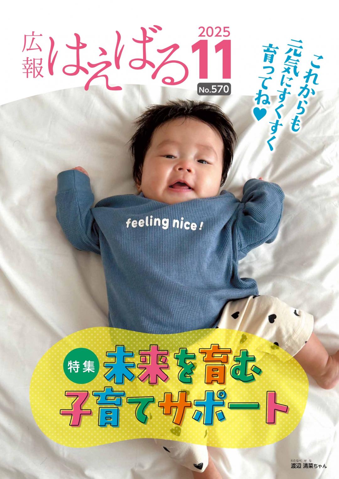 広報はえばる１１月号表紙