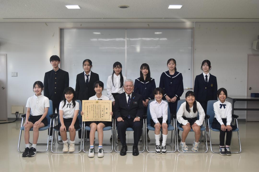 書道コンクール快挙