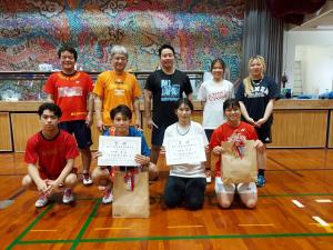 男女　準優勝　兼城