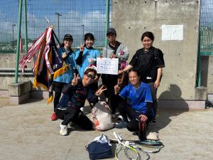 女子ソフトテニス優勝