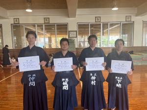 剣道大会 一般の部結果